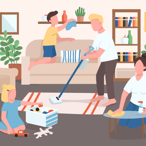 tidy up